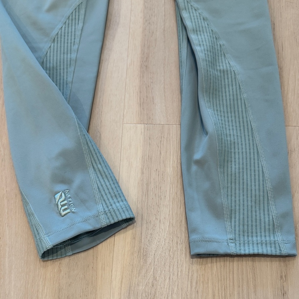 PE Nation Green Sports Bra and Leggings Set - Picture 7 of 7